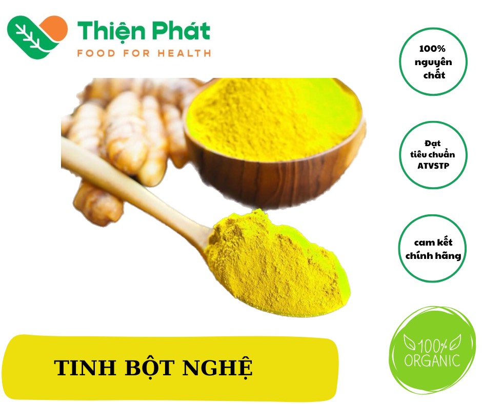 [HCM]Tinh Bột Nghệ - Cam Kết Nguyên Chất|500G