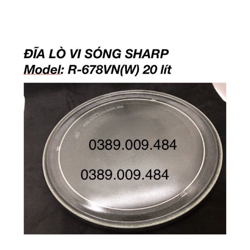 Đĩa lò vi sóng sharp r-678vn chính hãng