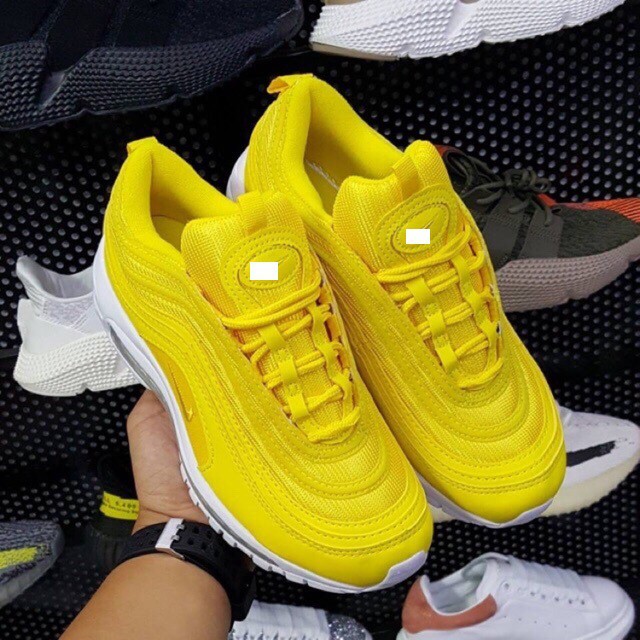 ??FULL BOX?? Giày Sneaker AM 97 Vàng - Giày Thể Thao AM 97 Vàng Nam Nữ [Tặng tất]