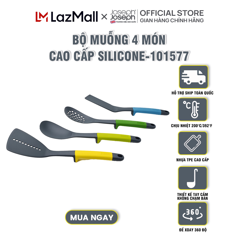 Bộ hộp quà joseph joseph 4 muỗng - jj101577