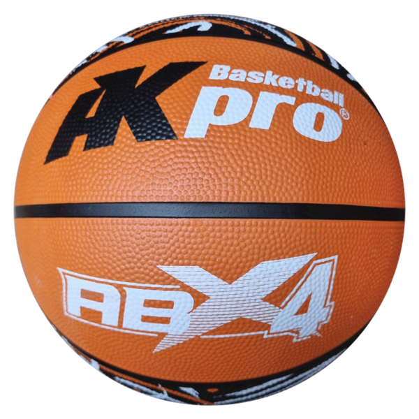 Bóng rổ cao su AKpro ABX4 - Màu Cam