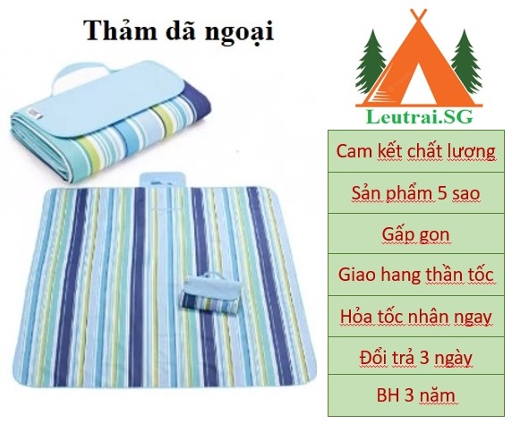 Thảm picnic TPN01 cho các chuyến du lịch dã ngoại cắm trại