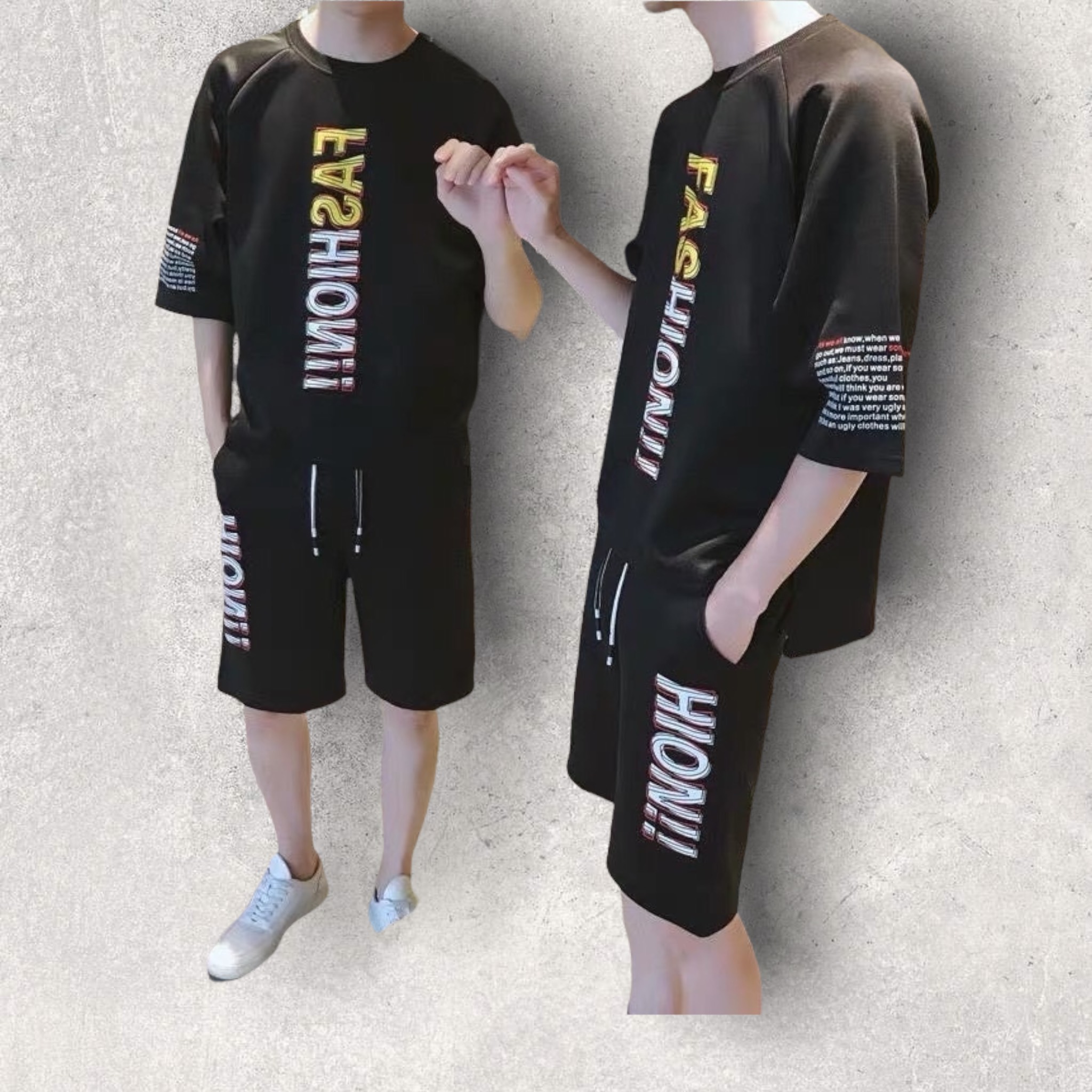 [Tặng Vòng Tay Dễ Thương][HCM]Bộ đồ thể thao tập Gym nam đồ thể thao nam mùa hè chất thun lạnh mịn mát mặc đi chơi hay ở nhà đều được  mẫu mới sành điệu cho nam giới