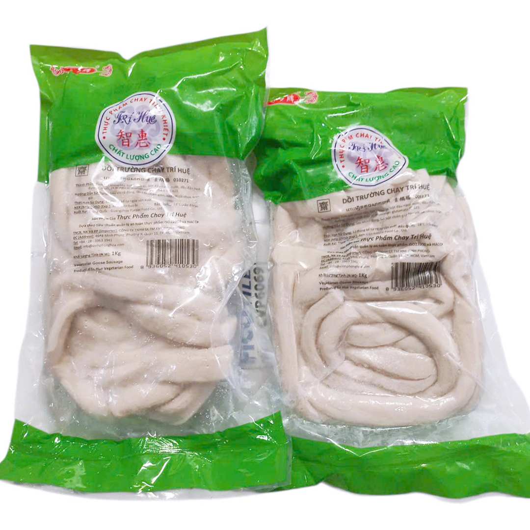 Dồi trường chay Trí Huệ 1Kg (HÀNG LẠNH) - Thực phẩm chay Thiện Tâm