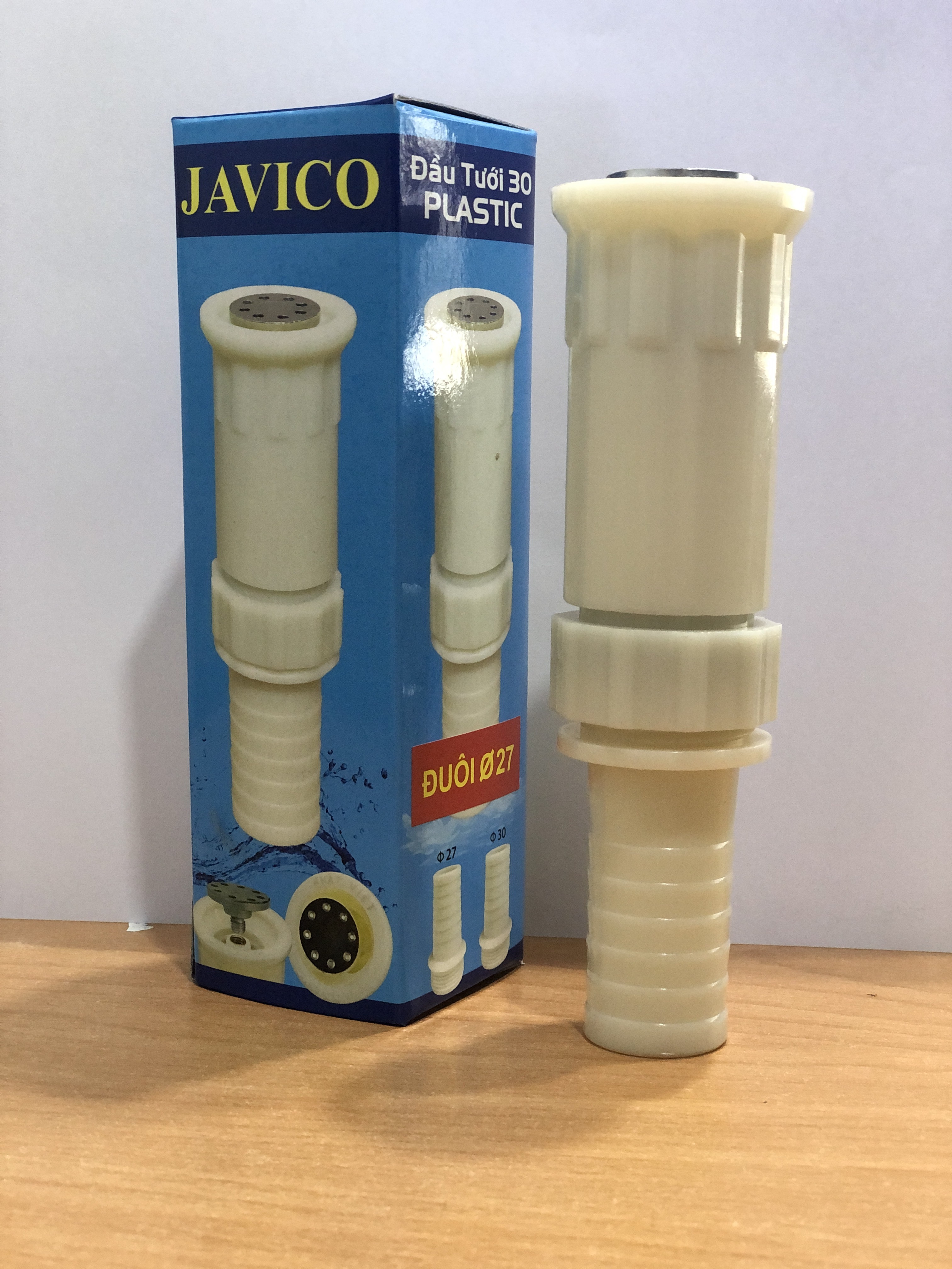 [HCM]Đầu tưới phun mưa cầm tay nông nghiệp Nhật Việt javico bằng nhựa size 30