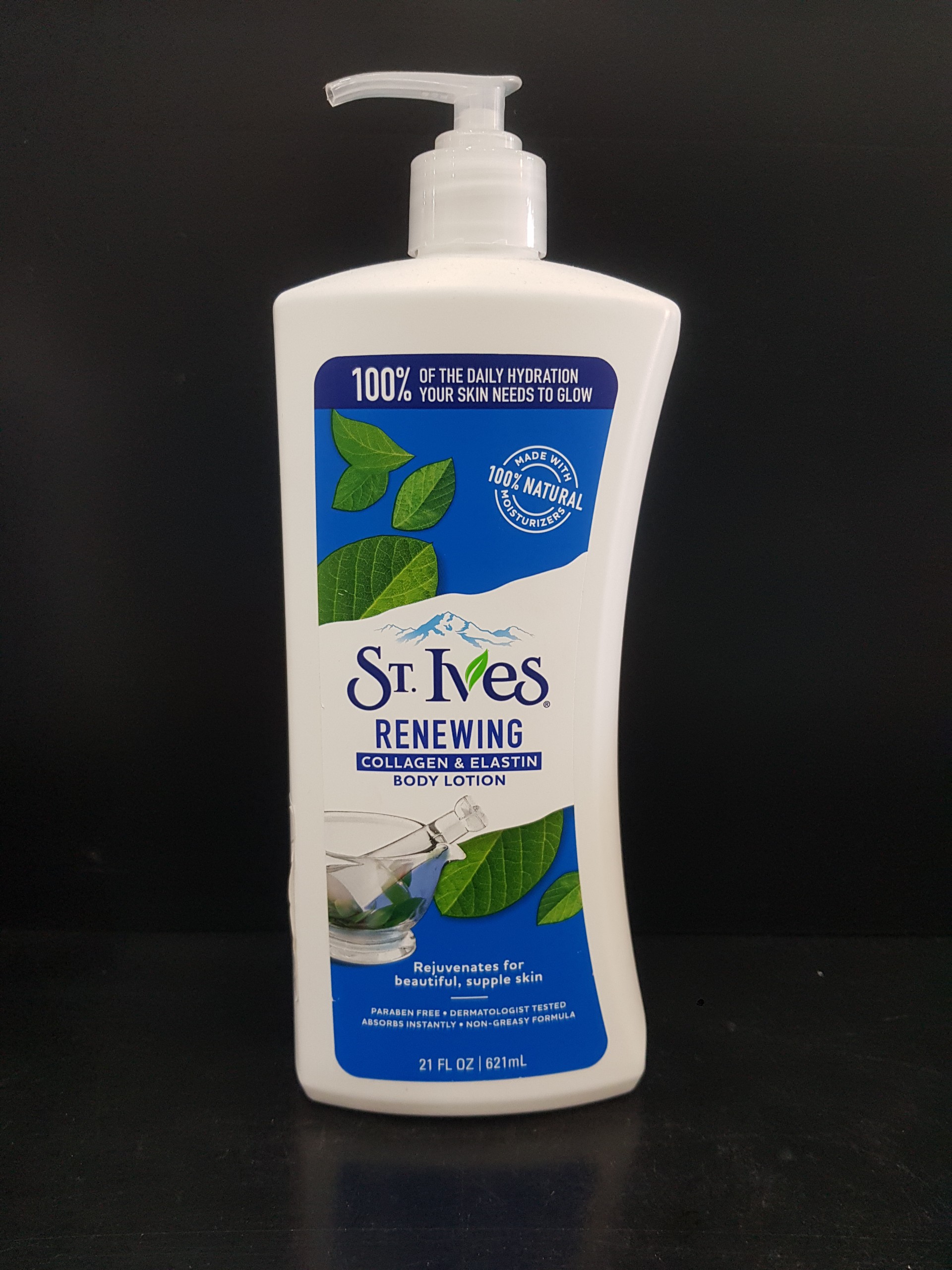 St.ives sữa dưỡng thể trẻ hóa da collagen & elastin body lotion 621ml
