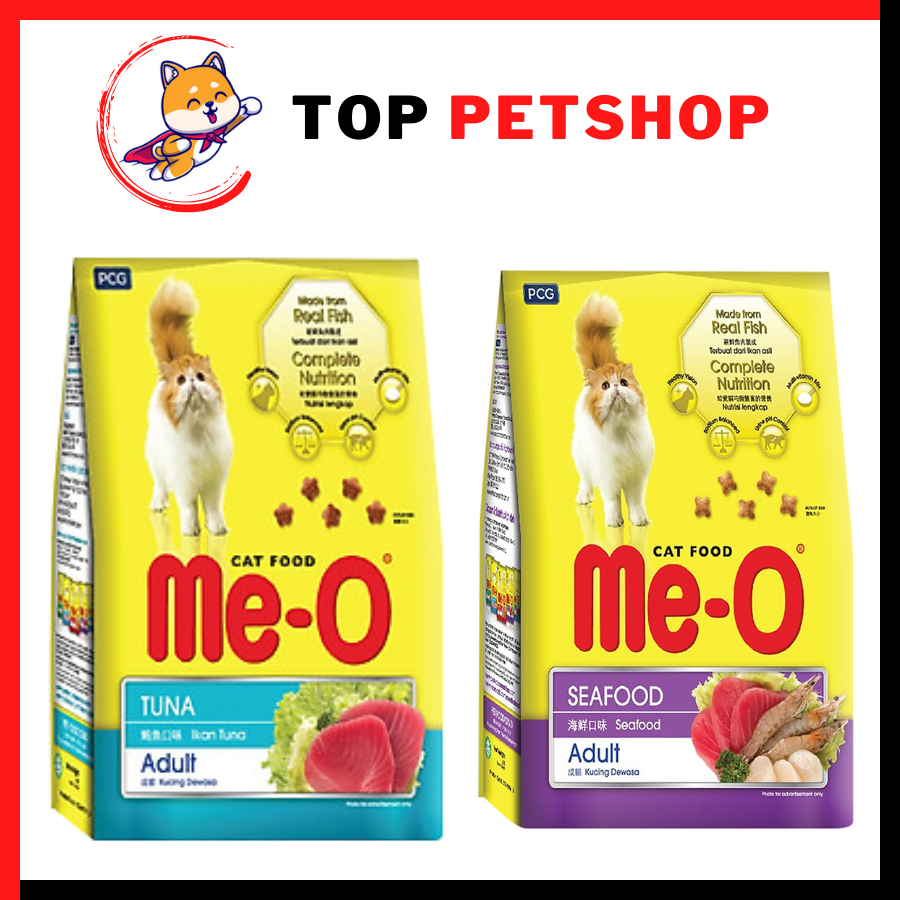 Hạt cho mèo me-o các loại - túi 1.2kg - thức ăn cho mèo trưởng thành meo xuất xứ thái lan.