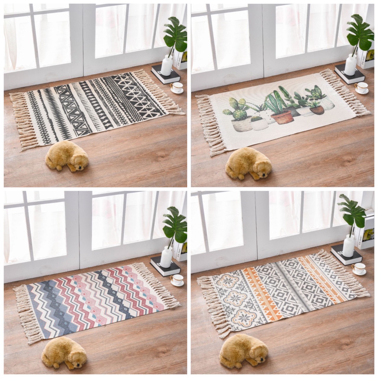 Thảm scandinavian Thảm vintage TIÊU CHUẨN