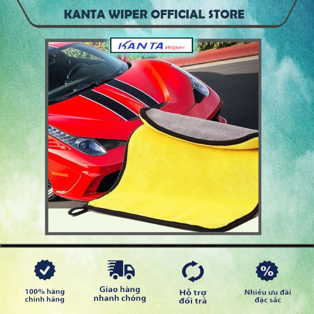 [HÀNG CAO CẤP] Khăn Lau Xe Hơi Ô Tô Cao Cấp - Gia Dụng Đa Năng Siêu Thấm Microfiber, Không rụng lông - Mềm Mịn - Phụ kiện ô tô, phụ tùng xe hơi