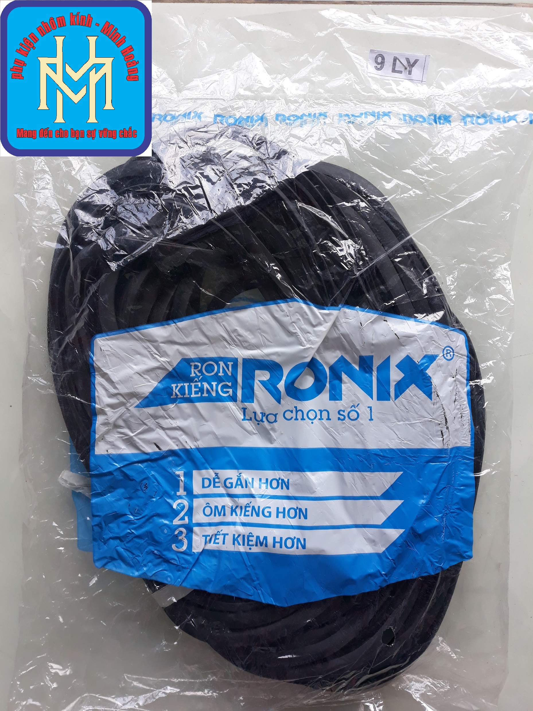 Ron nhét cửa Nhôm Kính 6,7,8,9 ly (1 cuộn / 2 kg)