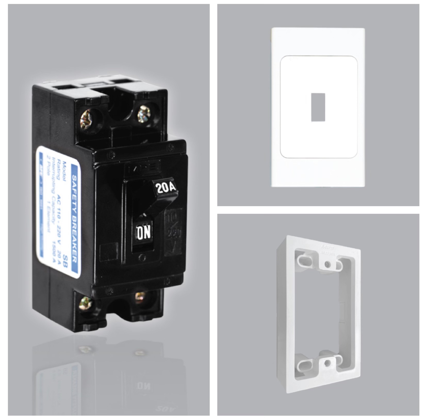 [HCM]Combo CB cóc +mặt+ đế nổi MPE