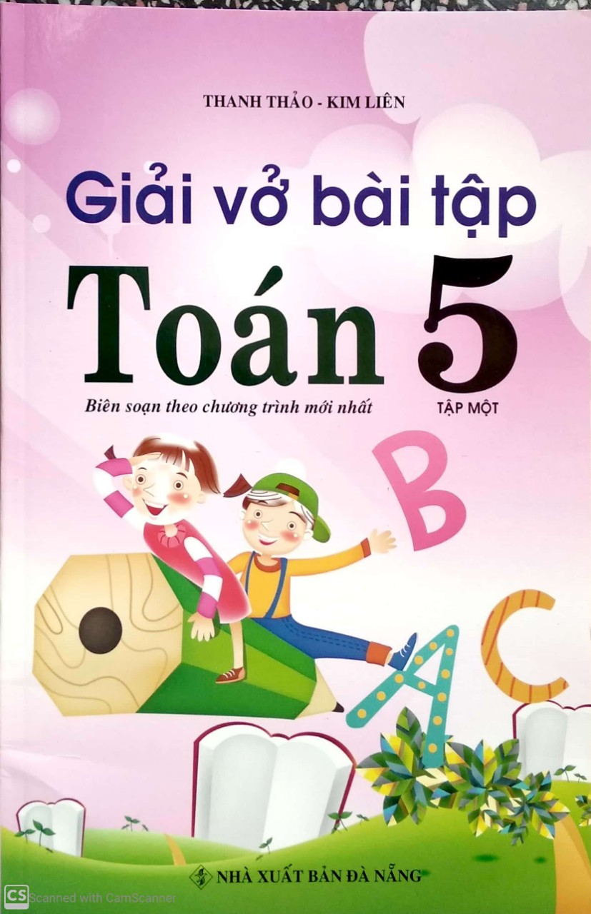 Giải vở bài tập toán 5/1