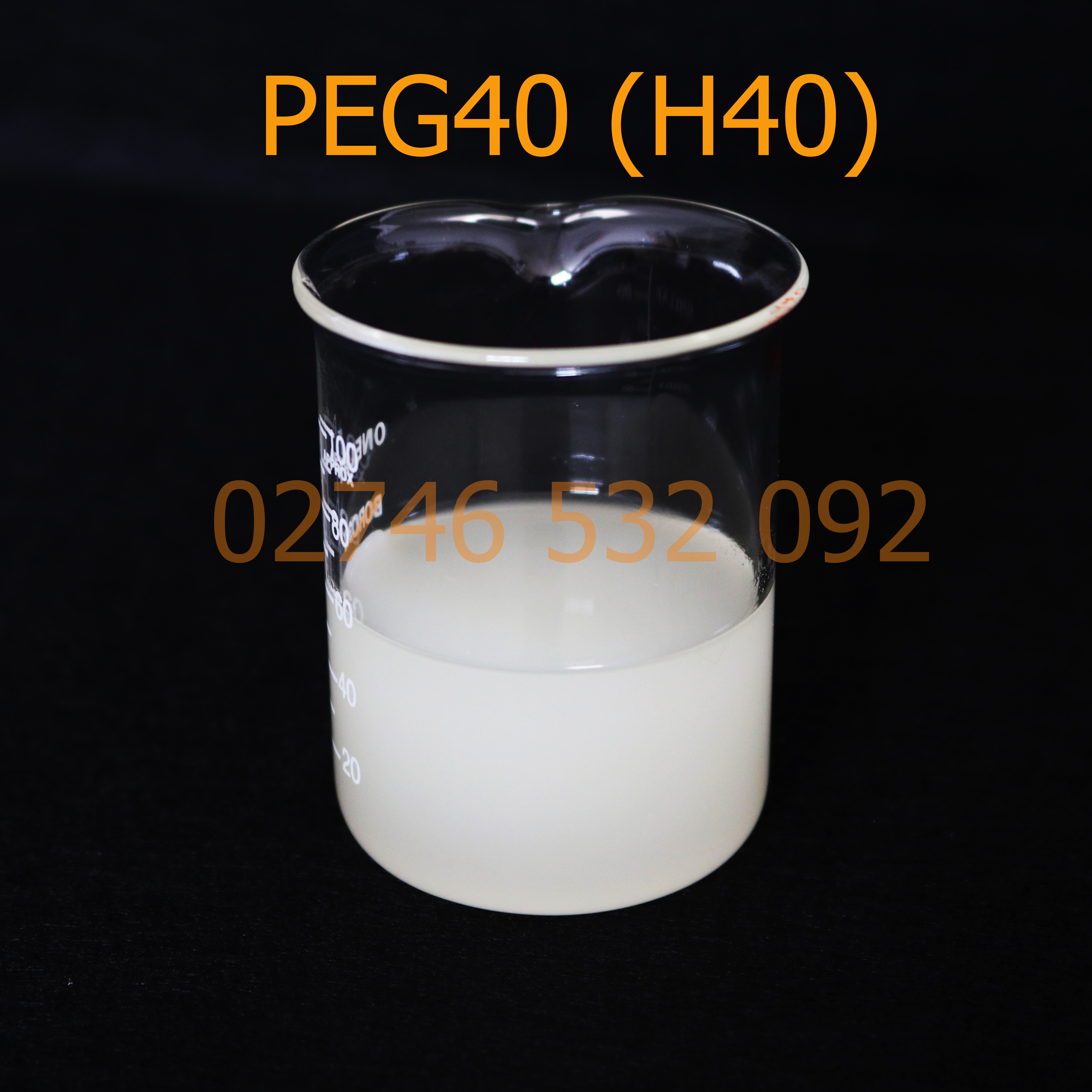 100g chất nhũ hóa peg-40 hydrogenated castor oil