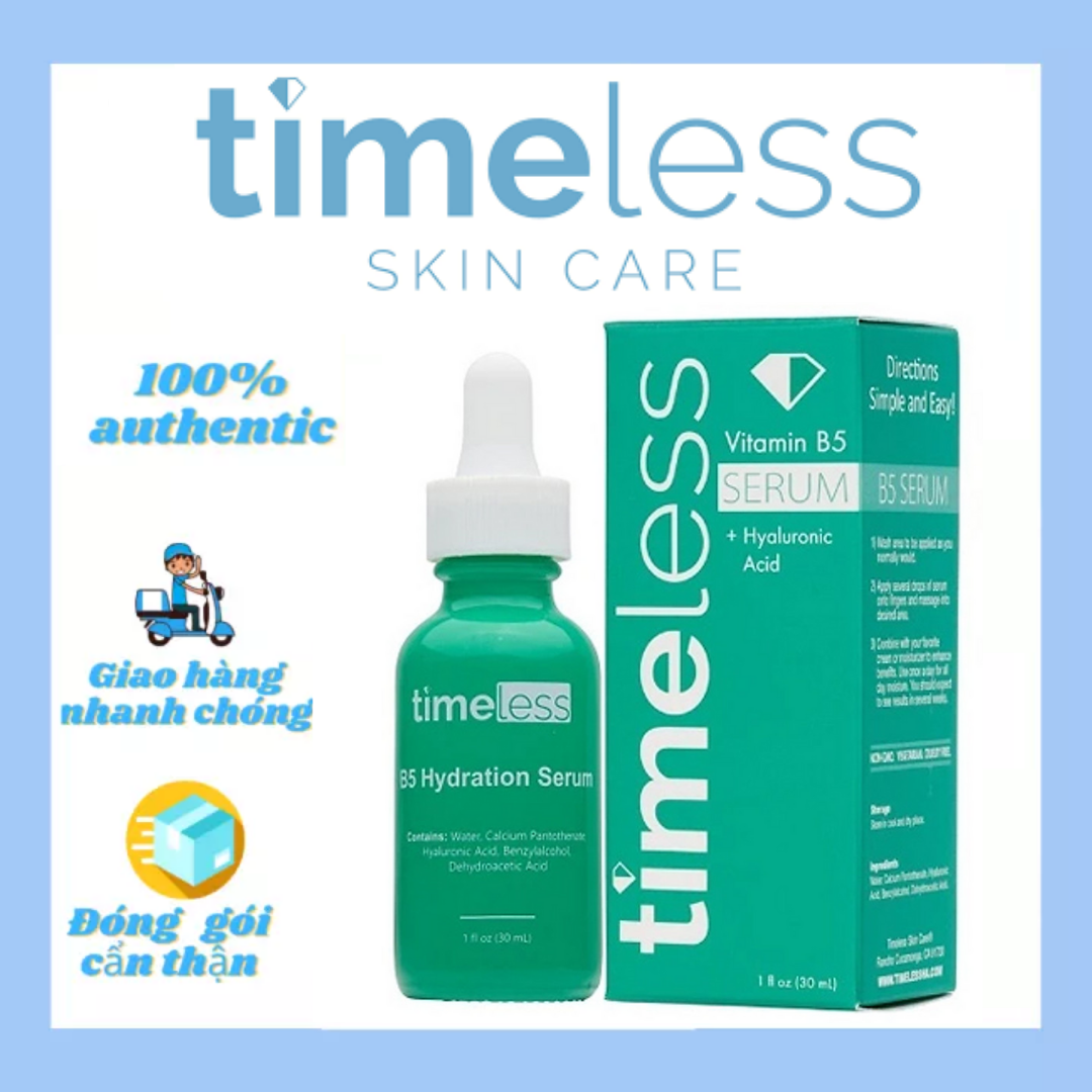 [HCM]Tinh Chất Cấp Ẩm Da Timeless Vitamin B5 (30ml)