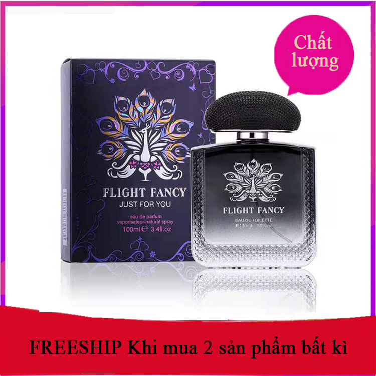 Nước hoa nữ cao cấp FLIGHT FANCY 100ml thương liệu Pháp  mang khí chất quý phái và cổ điển, lưu hương lâu trong 8 giờ