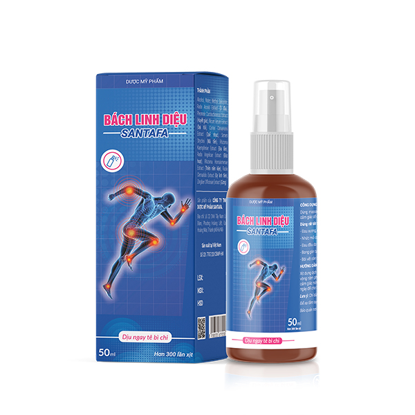 Spray bách linh diệu santafa