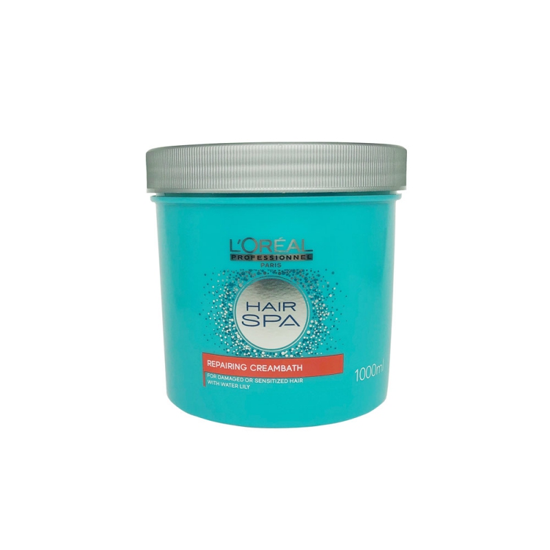 Kem ủ tóc loreal hair spa 1000ml phục hồi tóc hư tổn