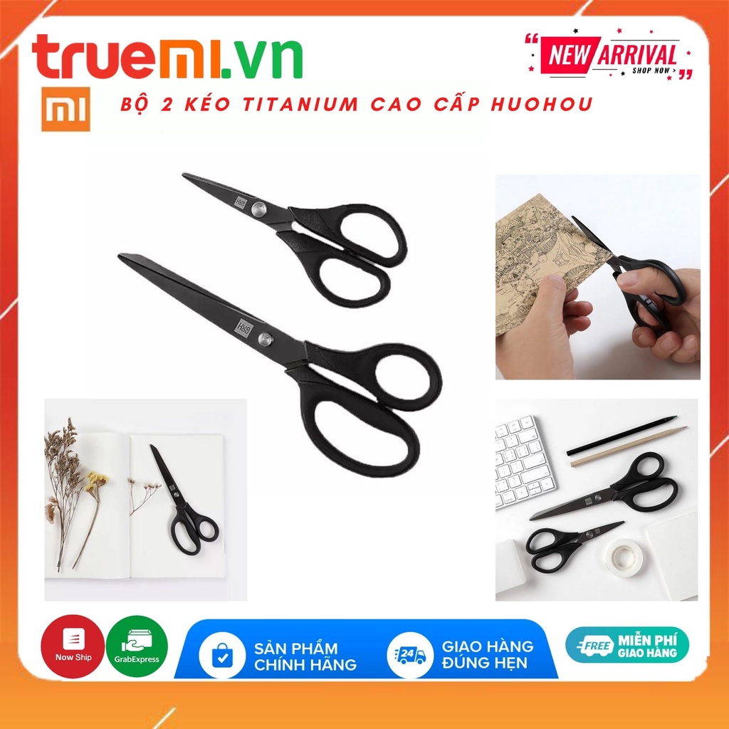 Bộ 2 kéo titanium cao cấp Xiaomi Huohou Hu0030