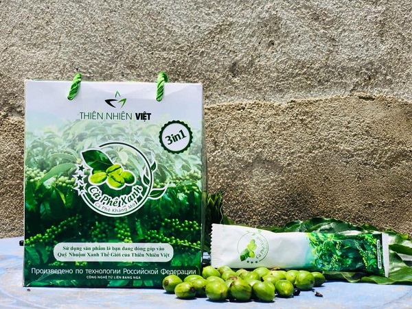 [HCM]Cà Phê Xanh Kháng Mỡ Giảm Cân - Hộp 10 gói