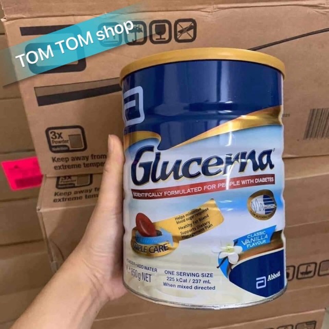 Sữa Abbott glucerna hương vaini hộp 850gr