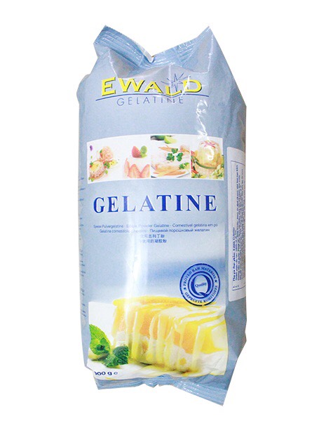 Bột gelatine ewald của đức làm bánh kem lạnh mousse, chè khúc bạch