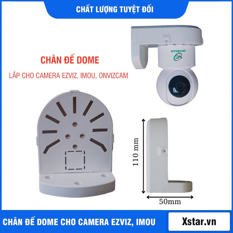Chân Đế Camera Ngoài Trời | Chân đế Dome- Nhựa ABS cao cấp - Chuyên dụng cho Camera
