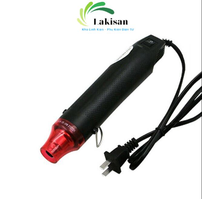 Máy khò nhiệt thổi hơi nóng mini cầm tay 300W 220V Lakisan