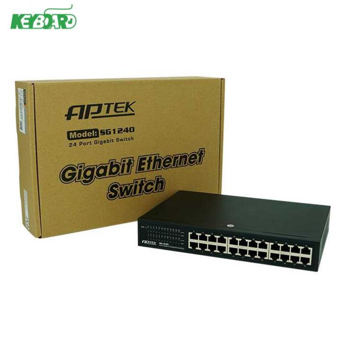 Switch 24 port aptek sg1240 chính hãng keyboard.vn