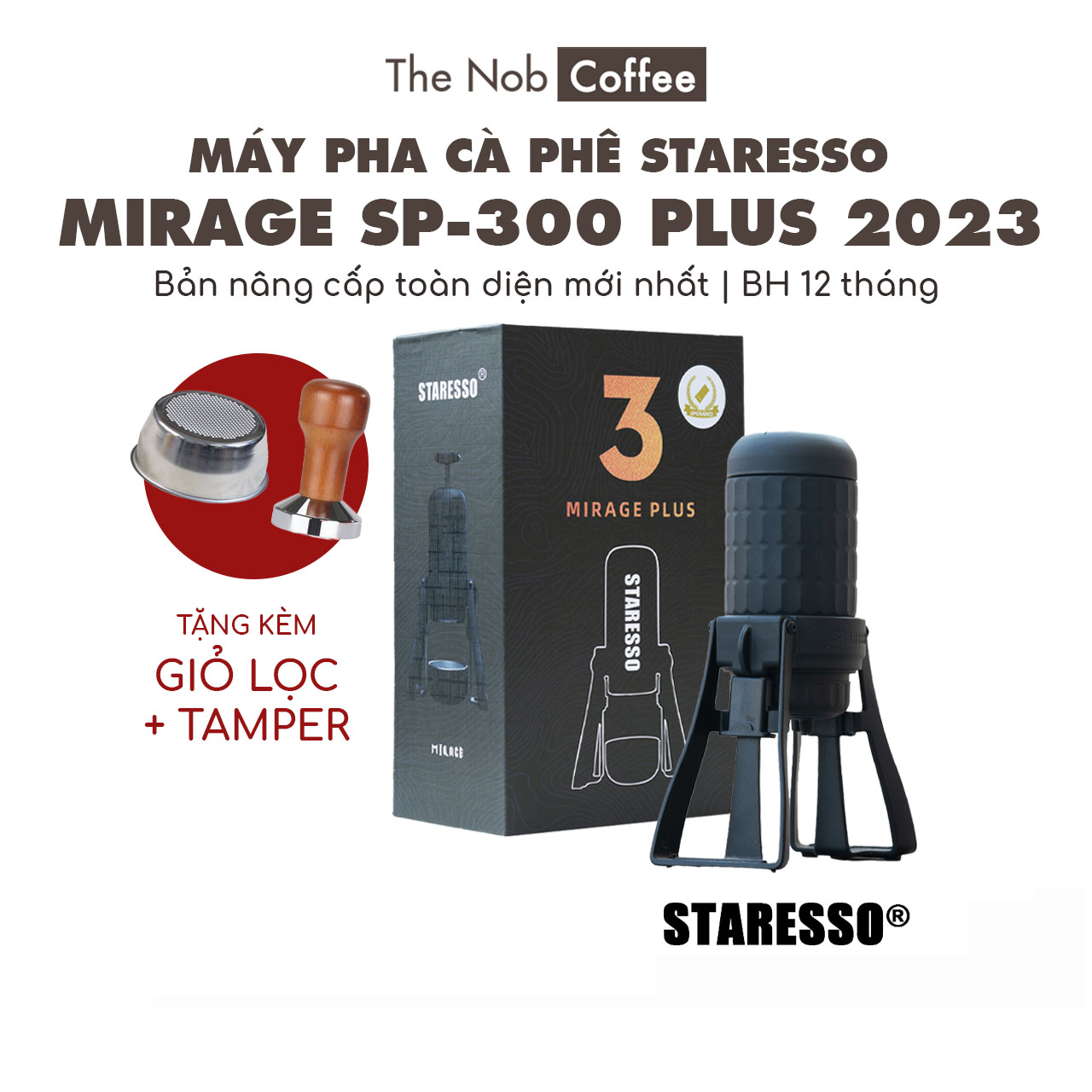 STARESSO MIRAGE SP-300 PLUS | Phiên bản nâng cấp 2023 | Bảo hành 12 tháng