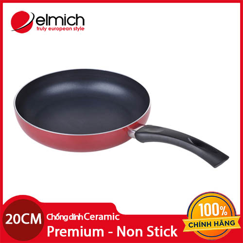 Chảo nhôm chống dính đáy từ 20cm Elmich EL40020 chính hãng