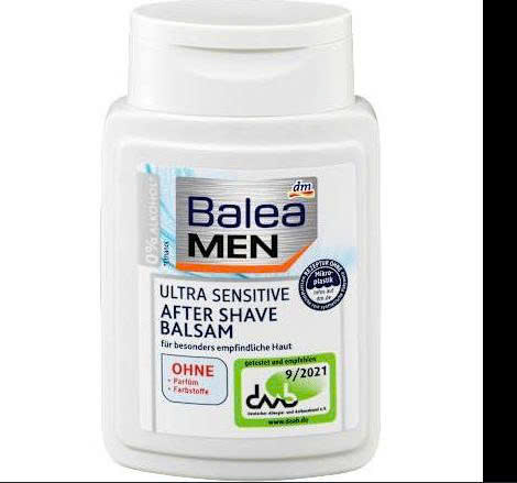 Sữa dưỡng sau cạo râu dịu nhẹ Balea Men Ultra Sensitive 100ml-Đức