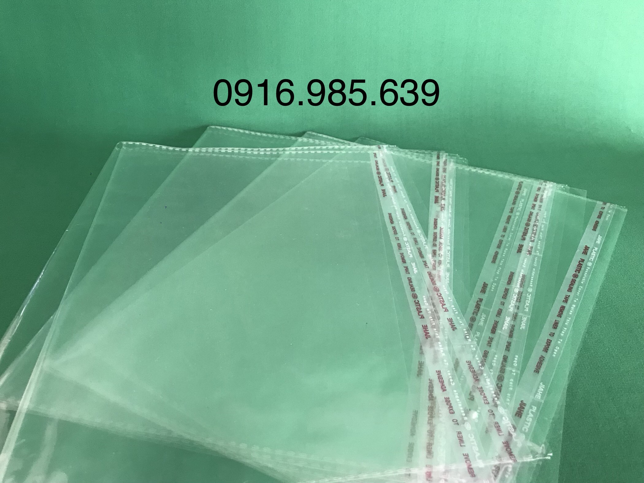 1kg túi opp dán miệng