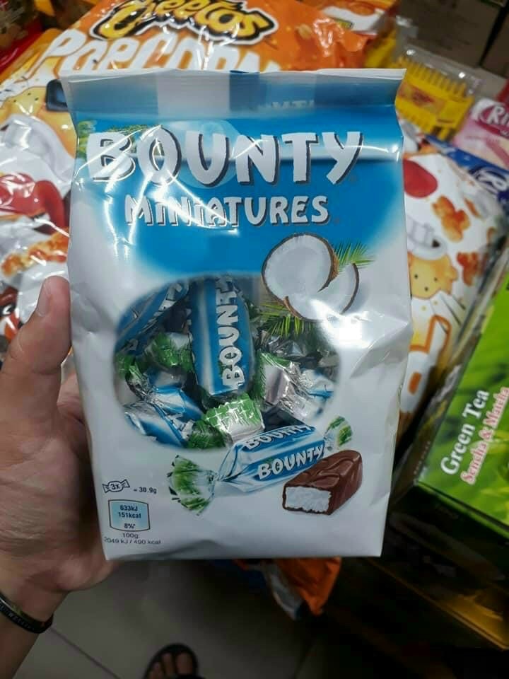 Socola dừa bounty gói 100 gram