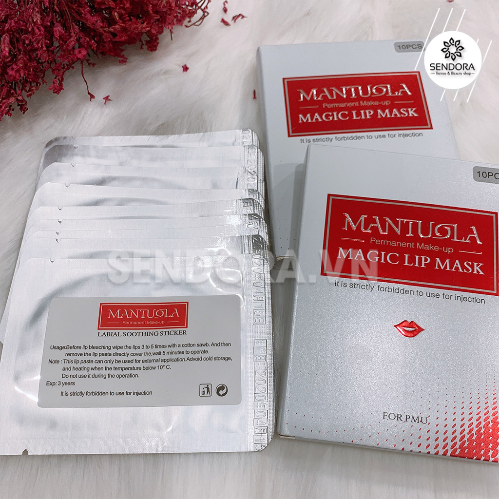 Tê miếng ủ môi Mantuola - 1 hộp