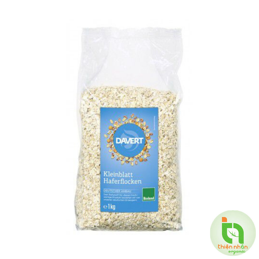 Yến mạch cán nhỏ hữu cơ Davert 1kg