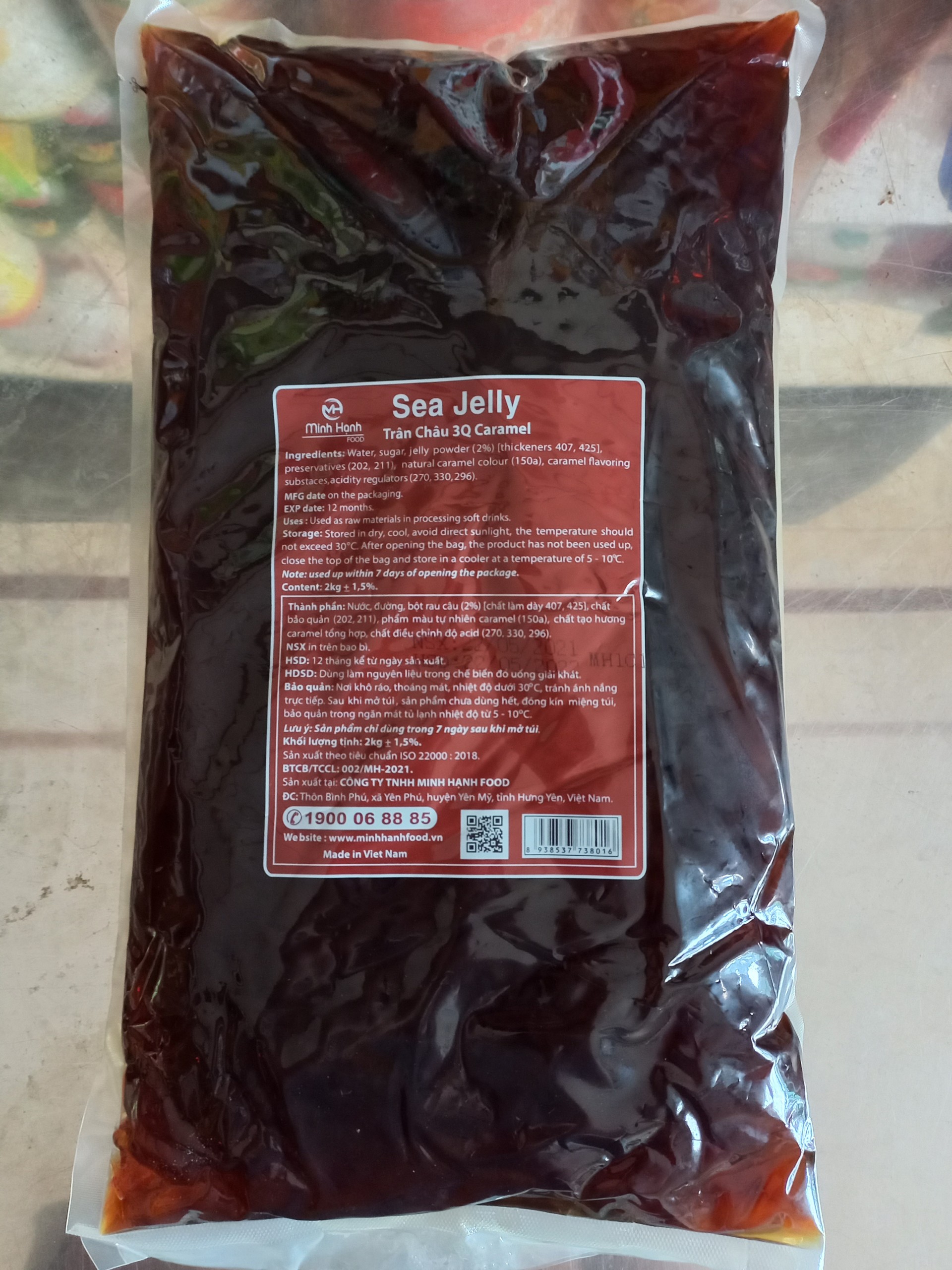 Trân châu 3q caramel - 2kg