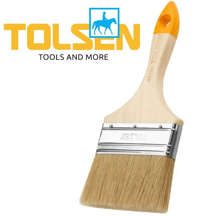 Cọ sơn cán gỗ 4inch 102mm paint brush tolsen 40126
