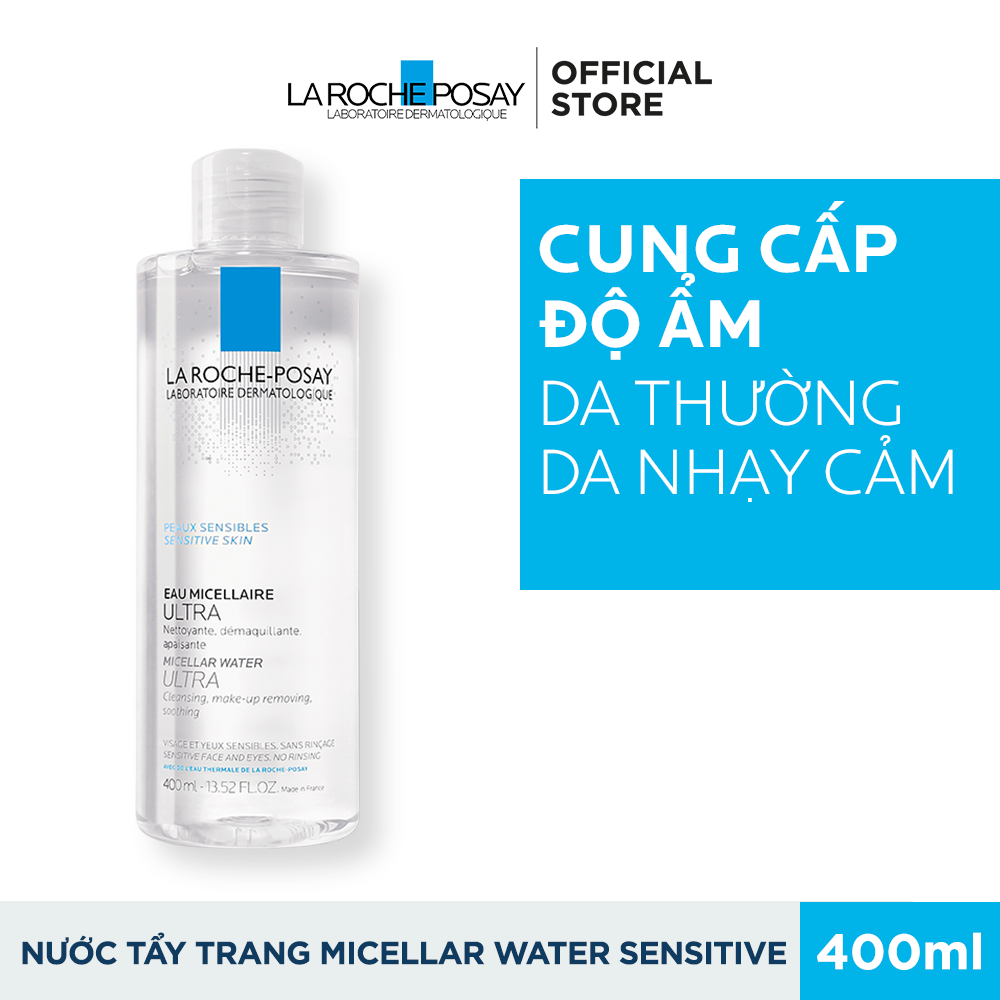 Nước làm sạch sâu và tẩy trang cho da nhạy cảm Micellar Water Ultra Sensitive Skin 400ml 1 cd8a2a66163f2fb5187cd13d5db4016a