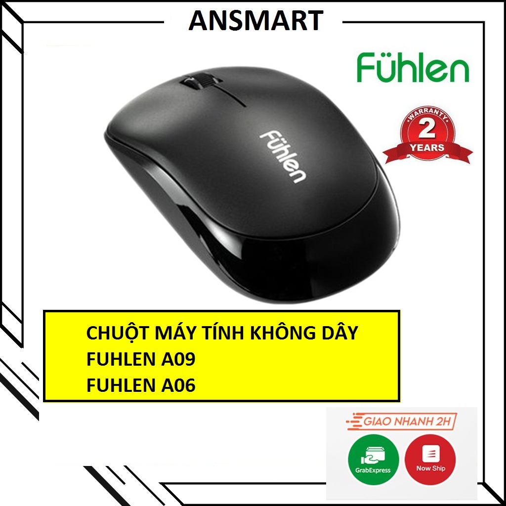 Chuột không dây Fuhlen A09 chính hãng Ninza có tem chống hàng giả