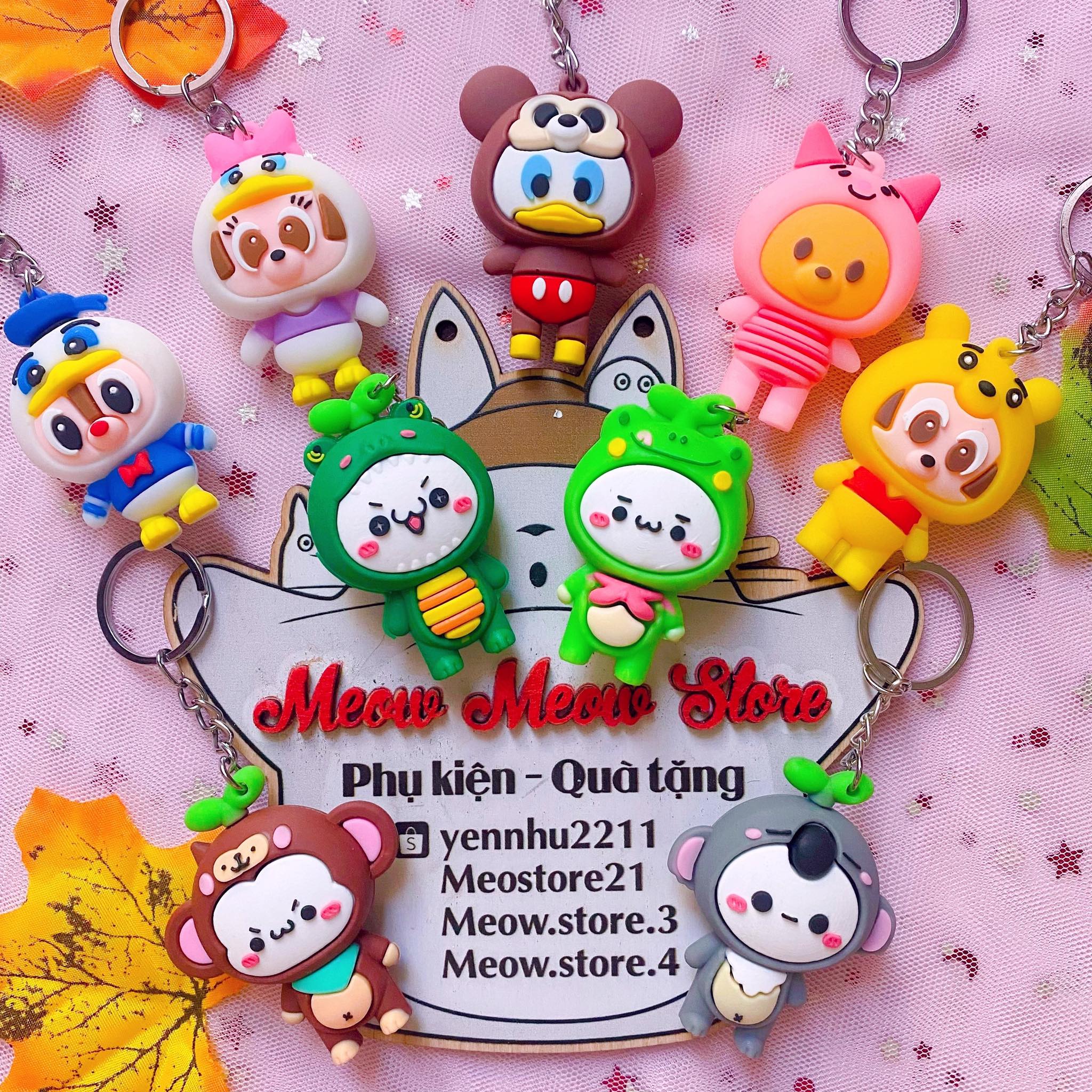 ❣️ảnh thật+ được chọn mẫu❣️ móc chìa khoá gấu mầm- móc khoá gấu mầm cực xinh❣️