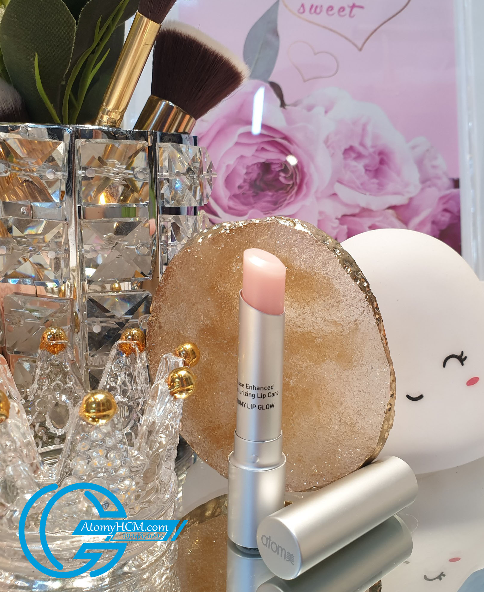 [HCM]SON DƯỠNG ĐỔI MÀU ATOMY LIP GLOW