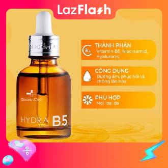 HOÀN TIỀN 15% - HÀNG NHẬP KHẨU - Serum B5 GoodnDoc Hydra Dưỡng Ẩm Phục Hồi Làm Trắng Sáng Da Mờ Thâm Sạm Nám Cấp Nước Tinh Chất Chống Lão Hóa Da 30ml - DuocmyphamDrAn