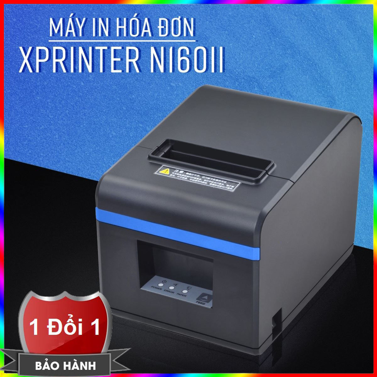 Máy in hóa đơn XPrinter XP-N160II (khổ 80mm, in nhiệt) - Máy in nhiệt XPrinter N160II In hóa đơn tính tiền cho Cửa Hàng