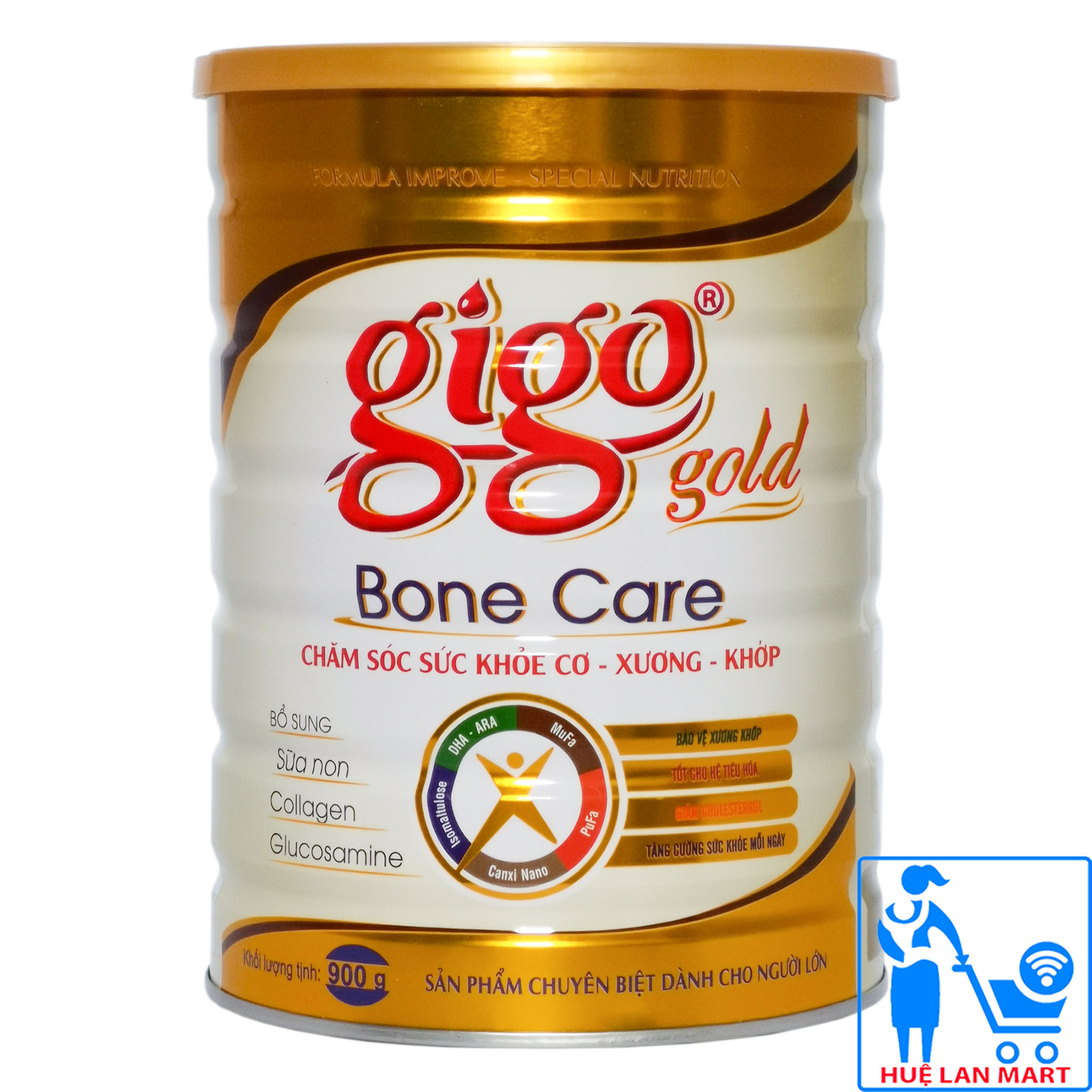 Sữa bột gigo gold bone care hộp 900g