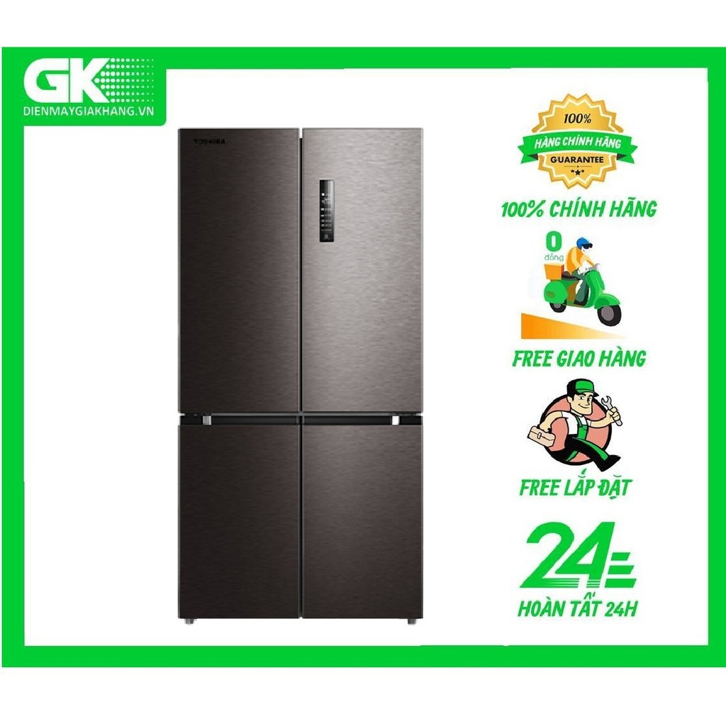 ■ gr-rf610we-pmv - tủ lạnh toshiba inverter 511 lít gr-rf610we-pmv-sg