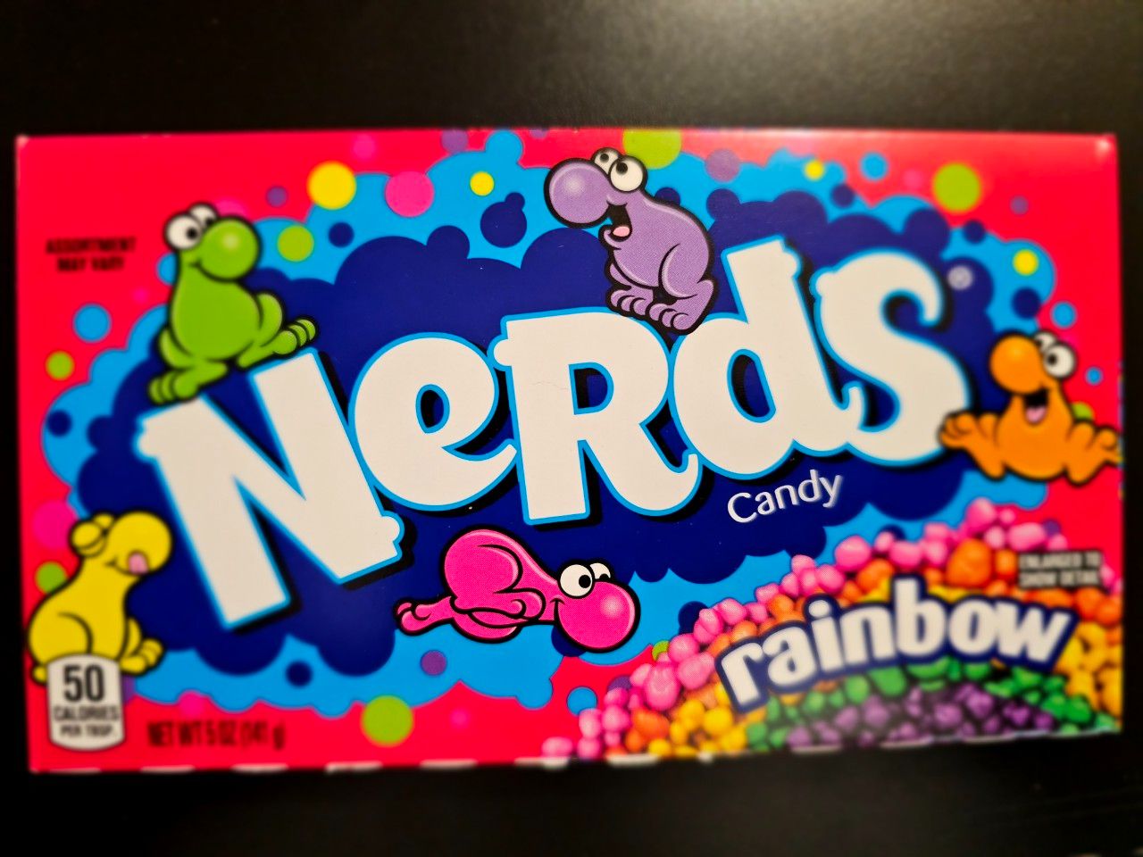 Kẹo cầu vồng nerds rainbow candy - usa