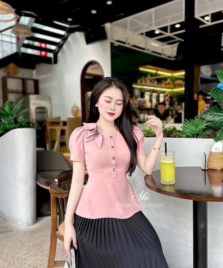 Áo kiểu duyeeu dáng t0033