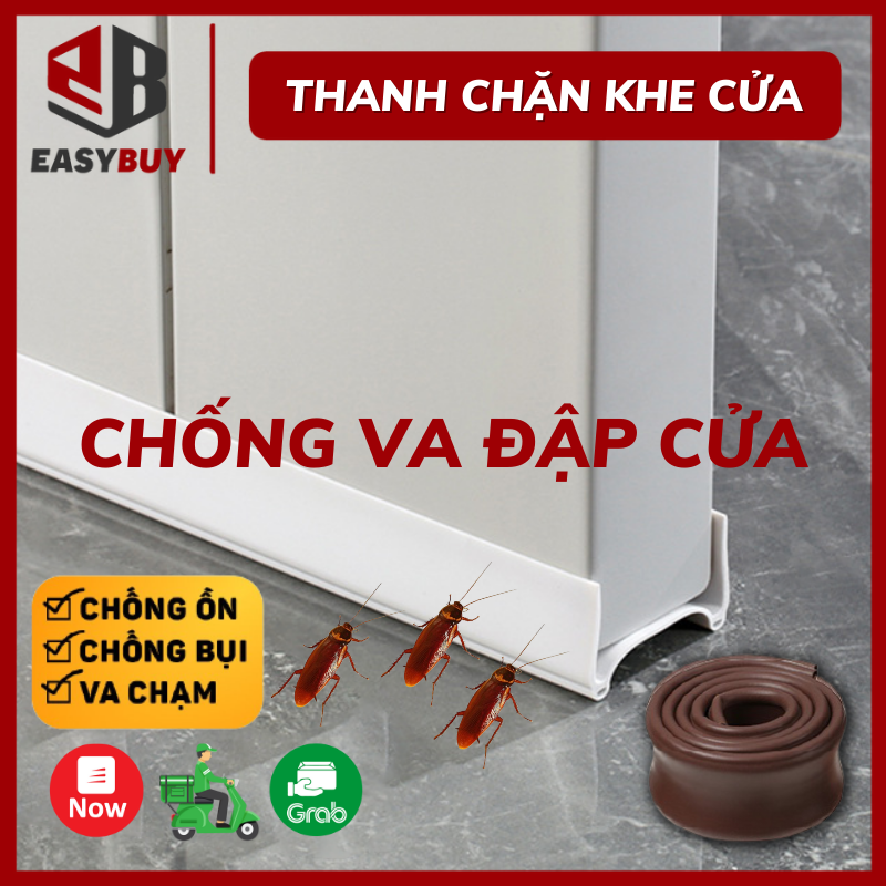 Thanh chặn cửa nẹp chân cửa chắn gió chắn bụi, Ron cửa đúc chịu được nắng mưa