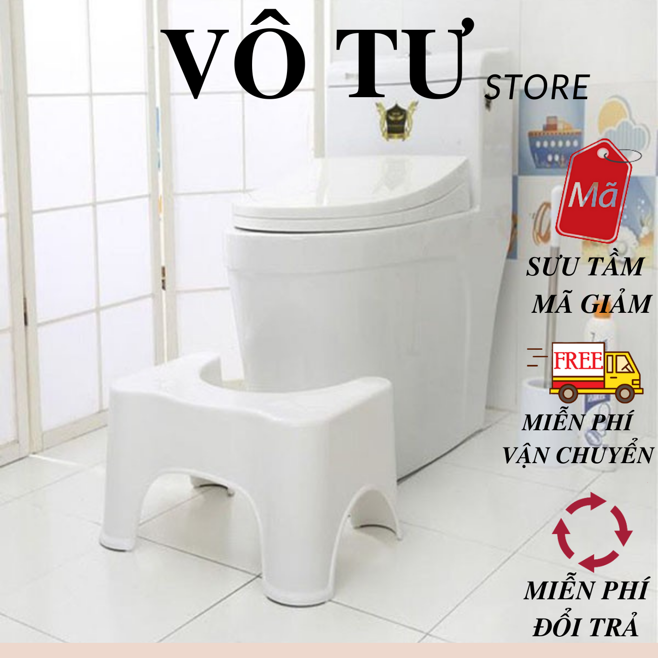Đặc điểm nổi bật của ghế kê chân toilet: – Ghế kê chân giúp đi vệ sinh đúng cách tốt cho sức khỏe giảm táo bón...