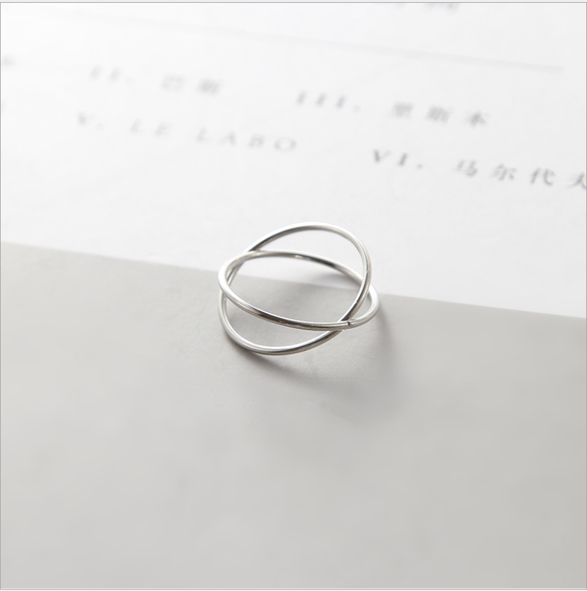 Nhẫn hợp kim xinh xắn cá tính, nhẫn đeo tay nam nữ phong cách hàn quốc